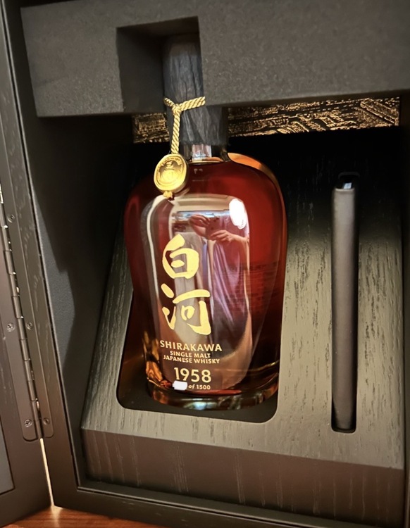 白河1958（お酒）の商品画像 - 査定依頼日：2026年8月12日 - 最高査定価格：1,500,000円