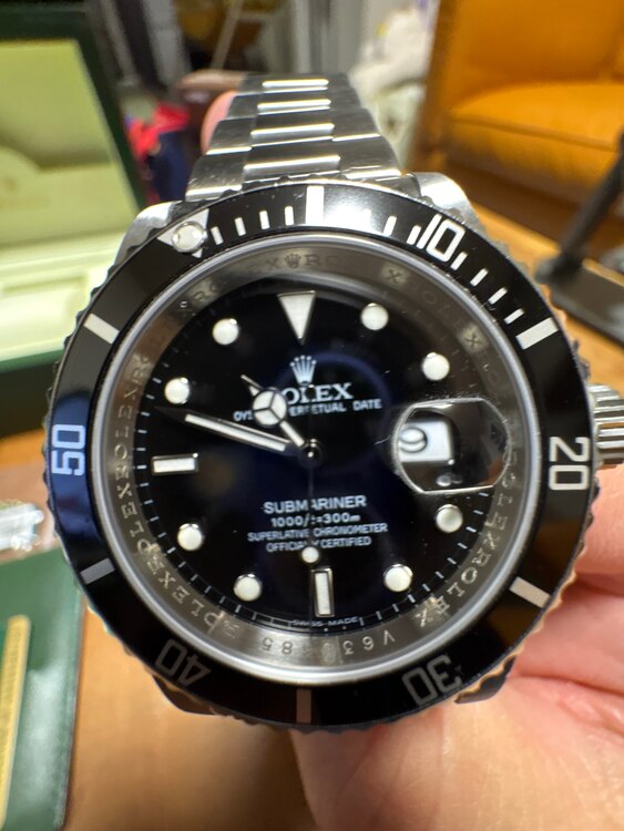 ロレックス サブマリーナー 1661（高級時計）の商品画像 - 査定依頼日：2025年3月2日 - 最高査定価格：1,400,000円