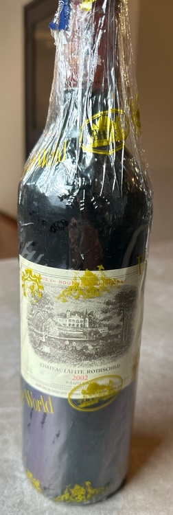 ラフィット　2002年（お酒）の商品画像 - 査定依頼日：2026年1月21日 - 最高査定価格：70,000円