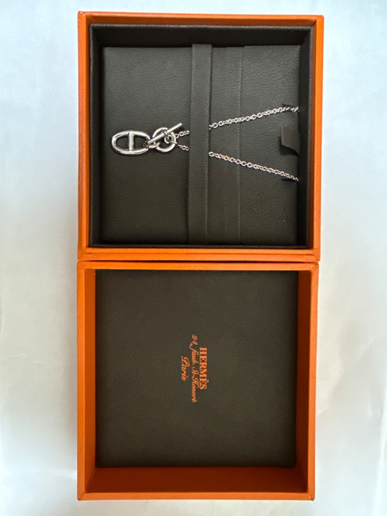 エルメス ペンダンティフ　シェーヌダンクル シルバー（金・貴金属）の商品画像 - 査定依頼日：2025年10月5日 - 最高査定価格：80,000円