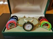 GUCCI グッチ レディース腕時計 バングルウォッチ 替えベゼル一部・箱付き（ブランド財布・小物）の商品画像 - 査定依頼日：2026年8月24日 - 最高査定価格：80,000円