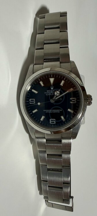 ROLEX エクスプローラーI Explorer I Ref.114270（高級時計）の商品画像 - 査定依頼日：2026年8月29日 - 最高査定価格：1,200,000円