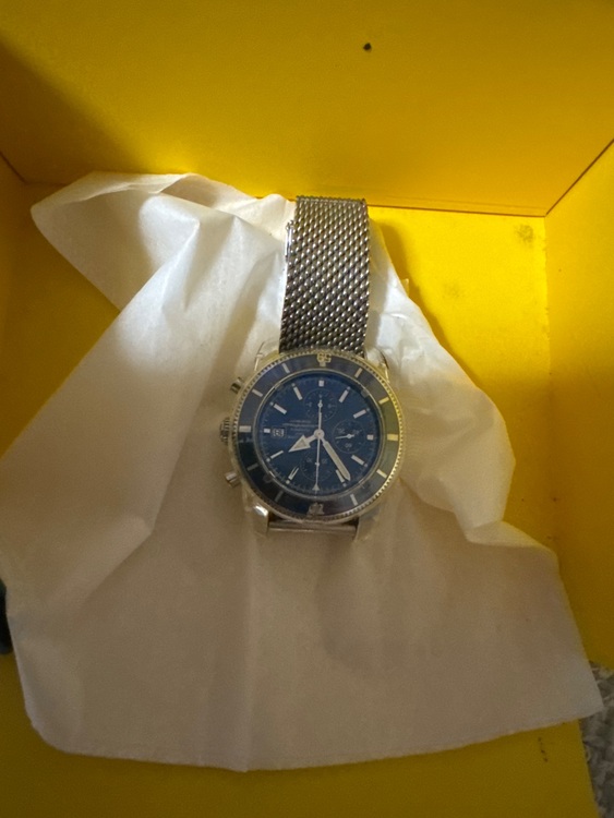 ブライトリング スーパーオーシャン SS BLAT SSぶれs（高級時計）の商品画像 - 査定依頼日：2025年7月17日 - 最高査定価格：380,000円