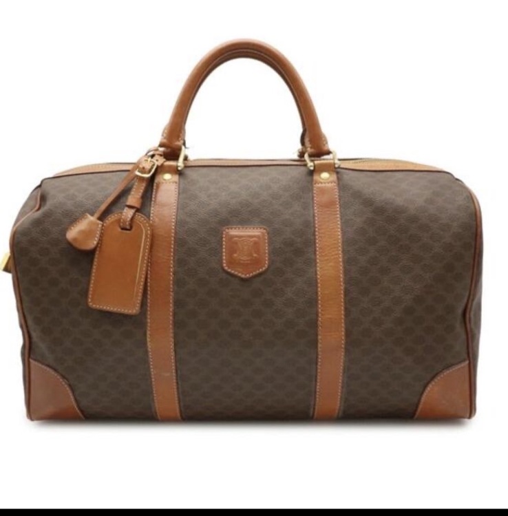 CELINE セリーヌ マカダム柄 ボストンバッグ（ブランドバッグ）の商品画像 - 査定依頼日：2026年5月5日 - 最高査定価格：60,000円