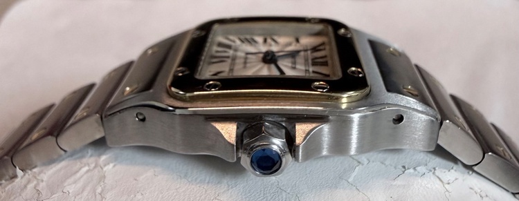 Cartier カルティエ サントス ガルベ 自動巻き Ref.2423（高級時計）の商品画像 - 査定依頼日：2026年9月17日 - 最高査定価格：580,000円