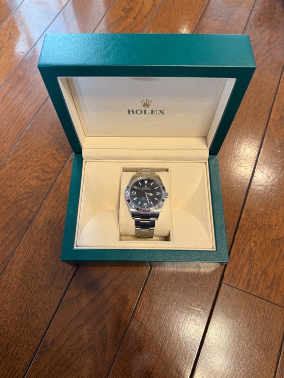 ロレックス エクスプローラー 21427（高級時計）の商品画像 - 査定依頼日：2025年10月24日 - 最高査定価格：1,120,000円