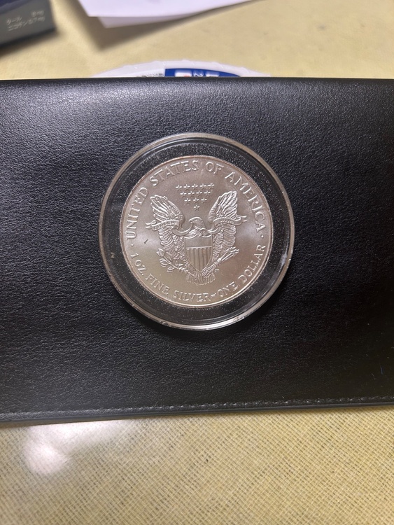1999 1oz fine silver one dollar coin（金・貴金属）の商品画像 - 査定依頼日：2026年2月18日 - 最高査定価格：8,000円