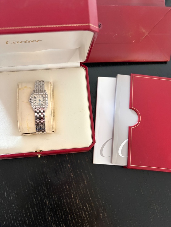 カルティエ サントス Mini 型番： WF9005Y8（高級時計）の商品画像 - 査定依頼日：2026年2月16日 - 最高査定価格：2,030,000円