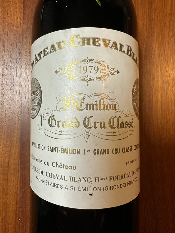 シャトー・シュバルブラン 1979（お酒）の商品画像 - 査定依頼日：2025年3月26日 - 最高査定価格：50,000円