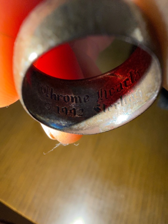 フローラルクロスリング（古着・ファッション）の商品画像 - 査定依頼日：2025年10月17日 - 最高査定価格：25,000円