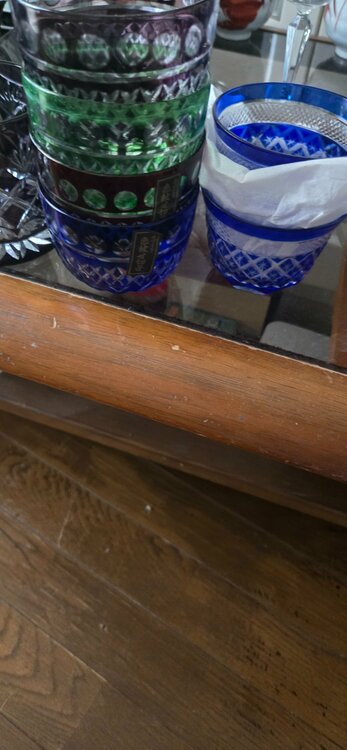 切子グラス（美術品・骨董品）の商品画像 - 査定依頼日：2026年3月29日 - 最高査定価格：2,000円