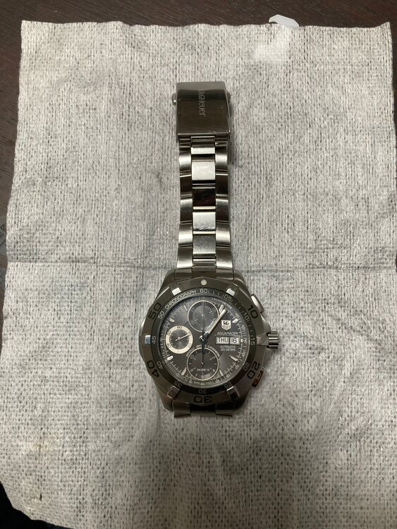 タグホイヤー アクアレーサー （高級時計）の商品画像 - 査定依頼日：2025年5月31日 - 最高査定価格：100,000円