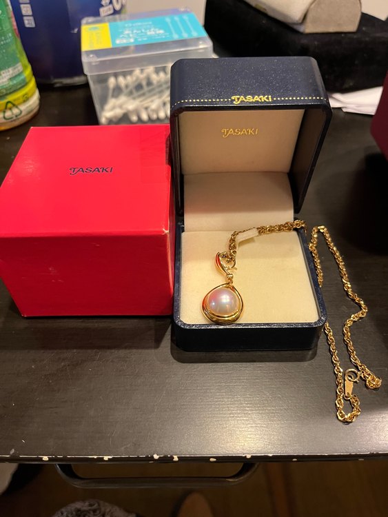 タサキ　18金パールペンダント（金・貴金属）の商品画像 - 査定依頼日：2023年9月17日 - 最高査定価格：50,000円