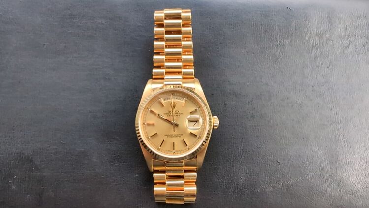 ロレックス デイデイト 1803（高級時計）の商品画像 - 査定依頼日：2025年6月9日 - 最高査定価格：2,550,000円