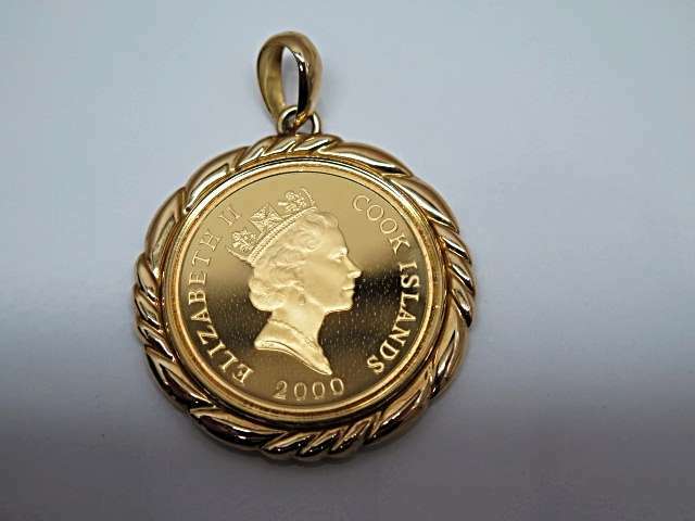 クック諸島 0.5オンス 100ドル金貨（金・貴金属）の商品画像 - 査定依頼日：2024年11月14日 - 最高査定価格：320,000円