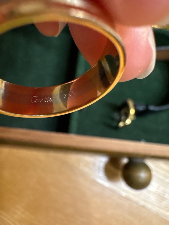 カルティエ指輪（高級時計）の商品画像 - 査定依頼日：2025年12月22日 - 最高査定価格：150,000円