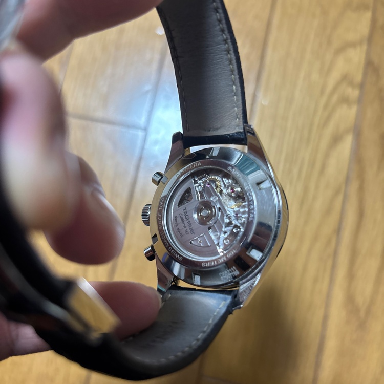 TAG　HEUER　CAS2111　カレラ　ヘリデージ　キャリバー16　クロノグ（高級時計）の商品画像 - 査定依頼日：2025年12月17日 - 最高査定価格：190,000円
