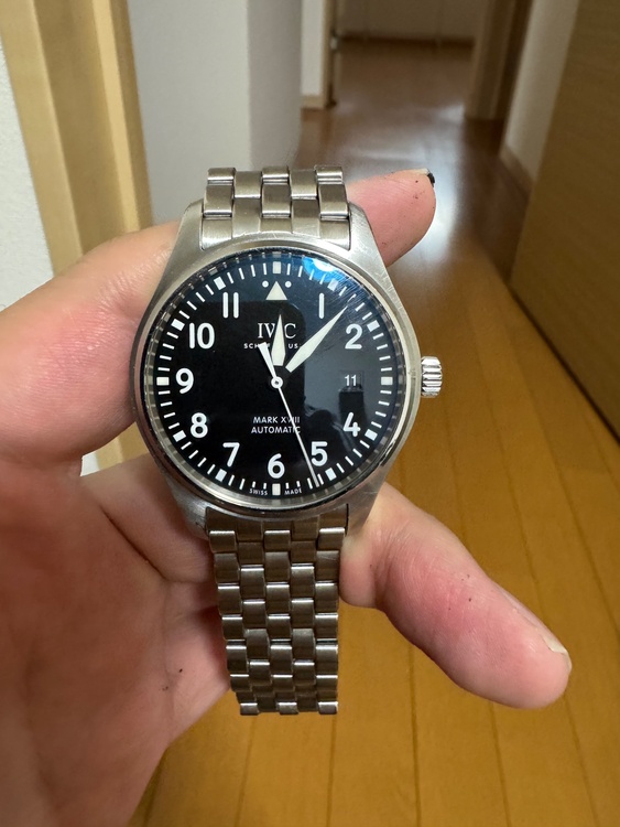 IWC パイロットウォッチ h（高級時計）の商品画像 - 査定依頼日：2026年1月19日 - 最高査定価格：480,000円