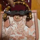 GUCCIバンブー西陣コラボハンドバッグ（ブランドバッグ）の商品画像 - 査定依頼日：2026年9月16日 - 最高査定価格：270,000円