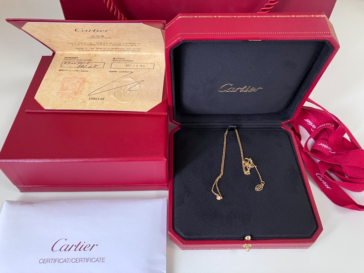 カルティエネックレス（金・貴金属）の商品画像 - 査定依頼日：2025年10月15日 - 最高査定価格：150,000円