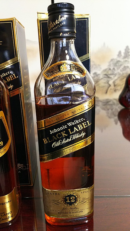 ブラックレーベル（お酒）の商品画像 - 査定依頼日：2020年5月5日 - 最高査定価格：1,000円