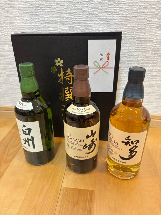 山﨑、白州、知多（お酒）の商品画像 - 査定依頼日：2026年4月13日 - 最高査定価格：100,000円