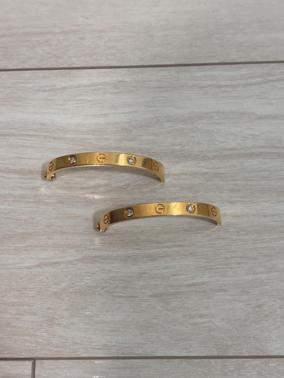カルティエ　ラブブレス（金・貴金属）の商品画像 - 査定依頼日：2026年9月14日 - 最高査定価格：1,100,000円