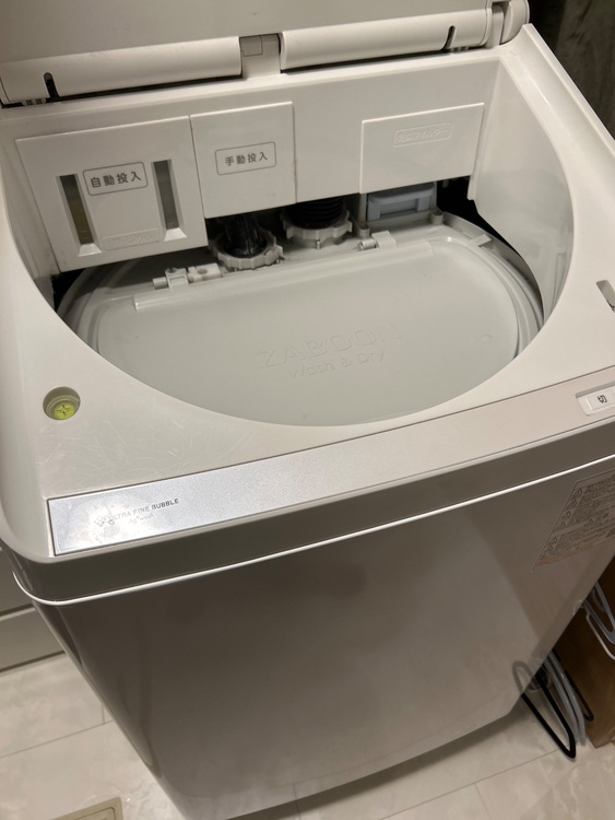 洗濯機（家電）の商品画像 - 査定依頼日：2025年8月15日 - 最高査定価格：3,000円