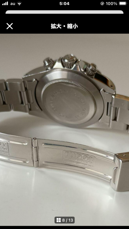 チューダー その他 79180 くろのたいみ（高級時計）の商品画像 - 査定依頼日：2025年12月15日 - 最高査定価格：700,000円