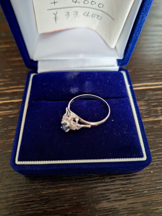 サファイア付きリング（金・貴金属）の商品画像 - 査定依頼日：2025年9月17日 - 最高査定価格：50,000円