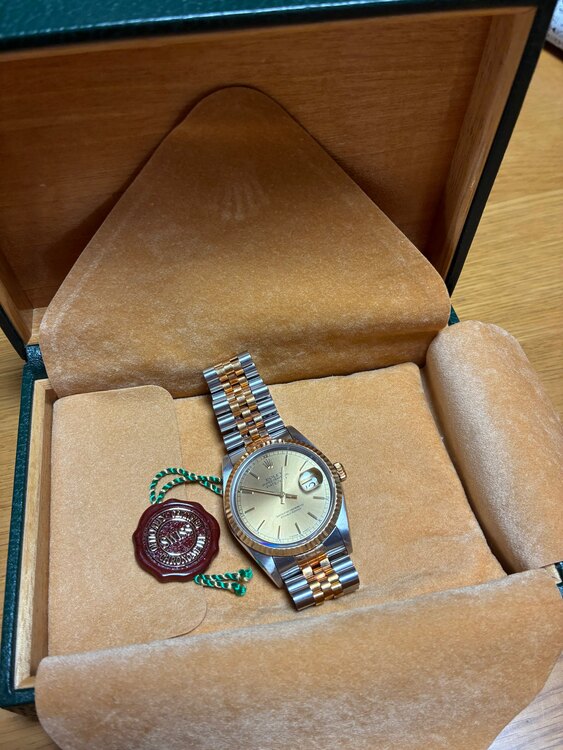 ロレックス デイトジャスト 1623（高級時計）の商品画像 - 査定依頼日：2025年5月22日 - 最高査定価格：780,000円