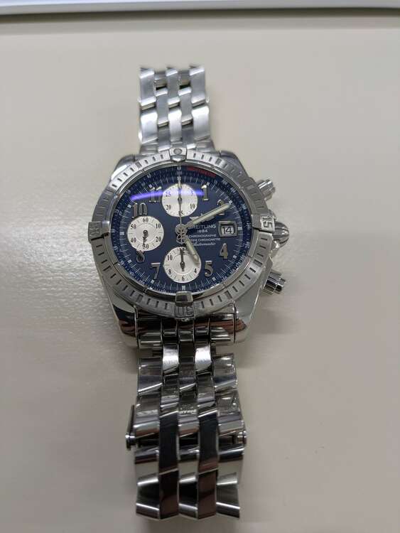 ブライトリング クロノマット A133355（高級時計）の商品画像 - 査定依頼日：2025年3月14日 - 最高査定価格：280,000円