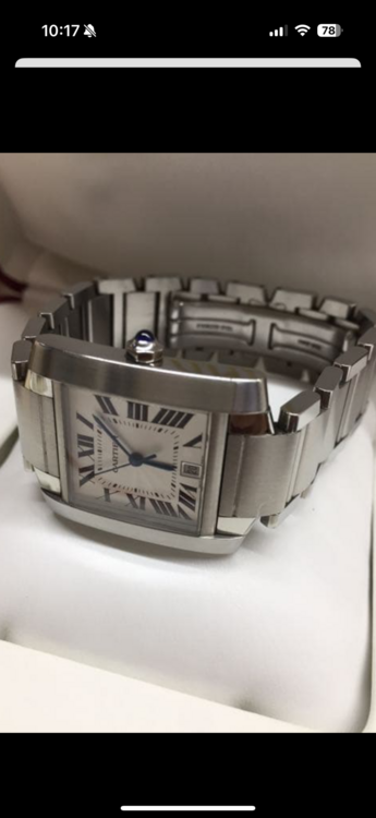 カルティエ タンク W51002Q（高級時計）の商品画像 - 査定依頼日：2025年10月19日 - 最高査定価格：350,000円