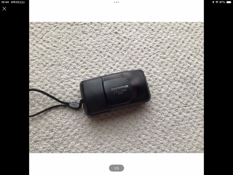 OLYMPUS μ [mju:] ZOOM DELUXE（カメラ）の商品画像 - 査定依頼日：2026年9月5日 - 最高査定価格：8,000円