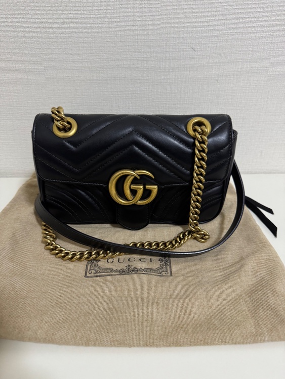 GUCCI マーモント（ブランドバッグ）の商品画像 - 査定依頼日：2026年2月17日 - 最高査定価格：140,000円