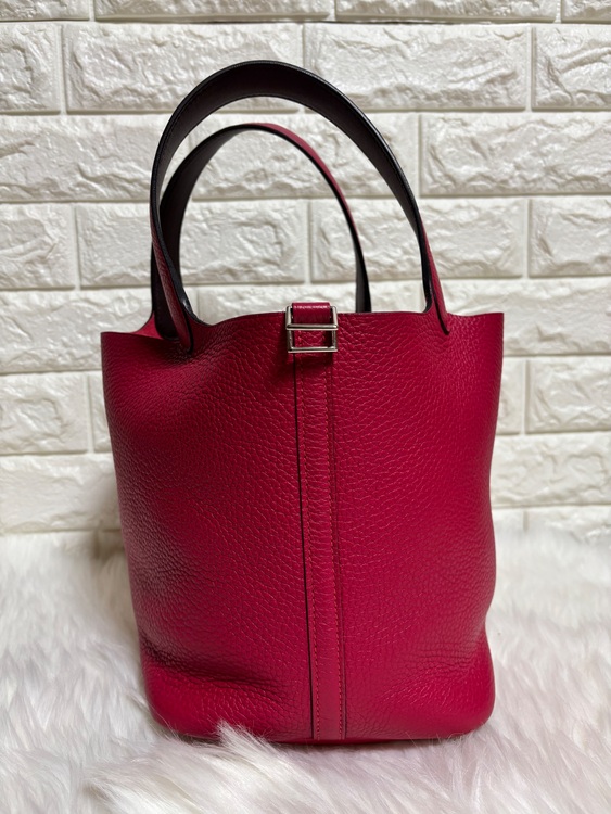 エルメス ピコタンロックエクラＭＭ トリヨンクレマンス/ヴォースイフト フランボ（ブランドバッグ）の商品画像 - 査定依頼日：2025年11月23日 - 最高査定価格：500,000円