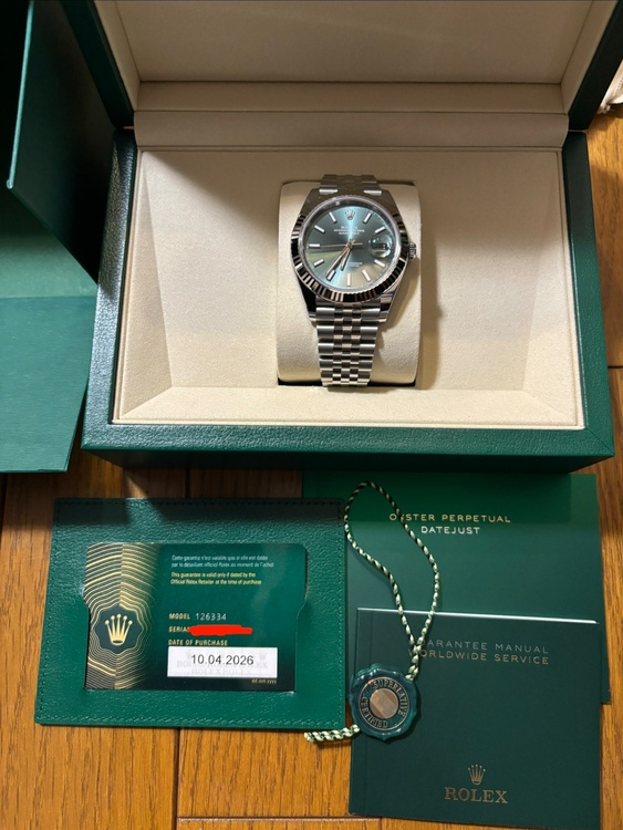 126334（高級時計）の商品画像 - 査定依頼日：2026年4月10日 - 最高査定価格：2,830,000円