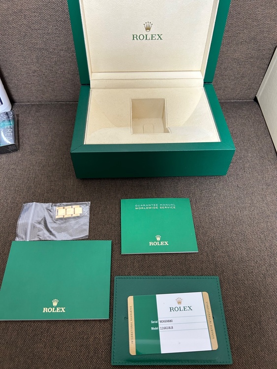 116618LB（高級時計）の商品画像 - 査定依頼日：2026年1月24日 - 最高査定価格：6,500,000円