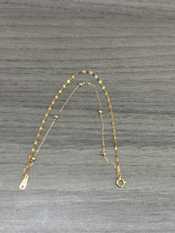 K18YG/K18PGブレスレット（金・貴金属）の商品画像 - 査定依頼日：2025年2月7日 - 最高査定価格：13,000円