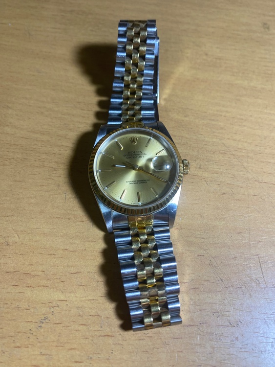 ロレックス デイトジャスト （高級時計）の商品画像 - 査定依頼日：2026年1月15日 - 最高査定価格：1,050,000円