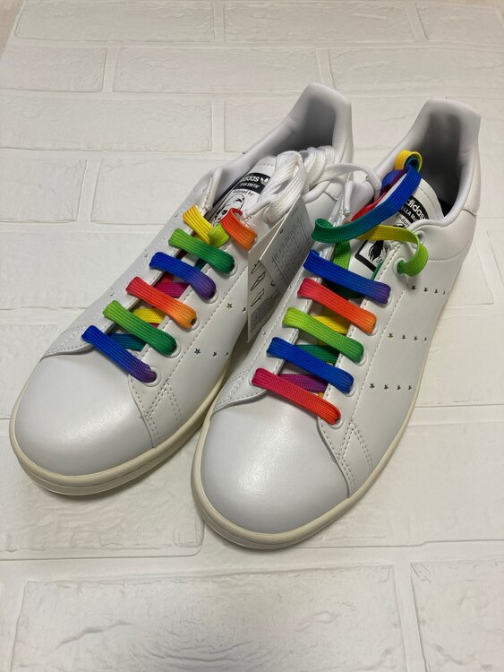 【新品】adidas by Stella McCartney スタンスミス正規品（古着・ファッション）の商品画像 - 査定依頼日：2025年4月1日 - 最高査定価格：10,000円