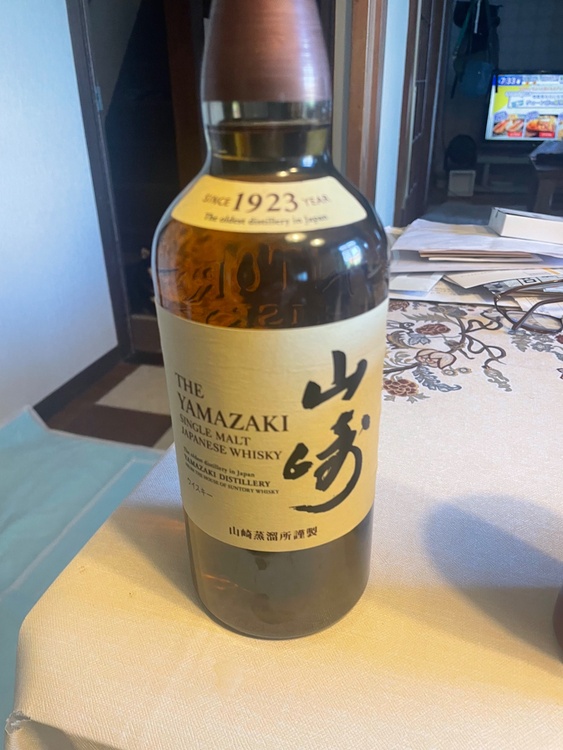 ウイスキー サントリー山崎 （お酒）の商品画像 - 査定依頼日：2026年5月19日 - 最高査定価格：9,500円