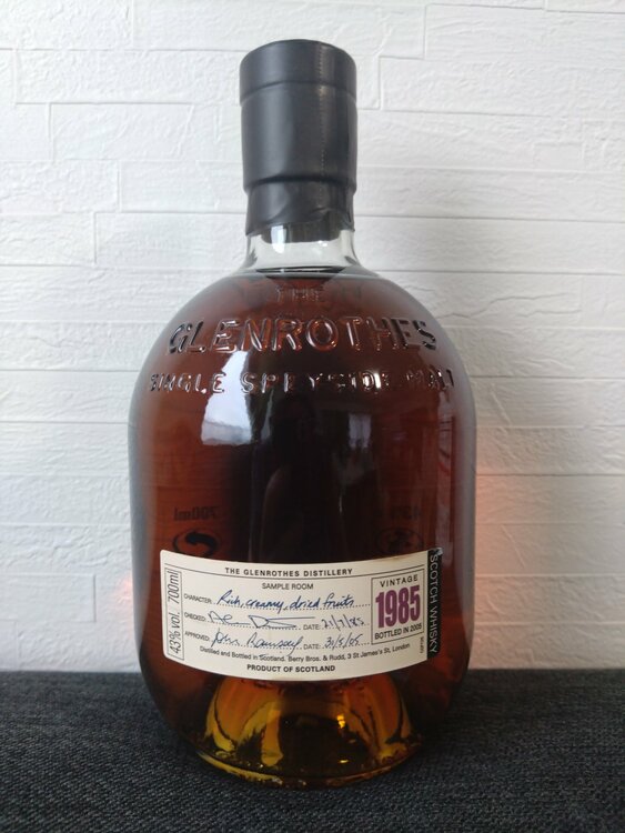 グレンロセス 1985（お酒）の商品画像 - 査定依頼日：2026年3月6日 - 最高査定価格：35,000円