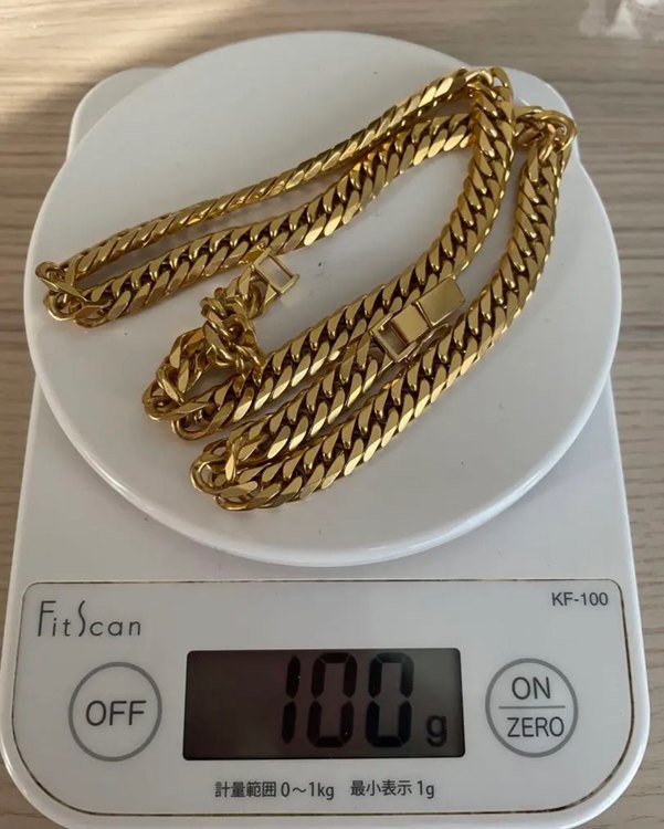 100g 6面ダブル喜平 50cm 造幣局 （金・貴金属）の商品画像 - 査定依頼日：2023年3月25日 - 最高査定価格：665,000円