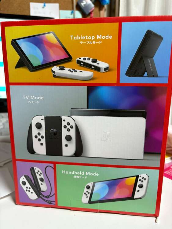 任天堂　Switch　有機ELモデル　ホワイト　JAN:490237054849（ゲーム機本体・ゲームソフト）の商品画像 - 査定依頼日：2025年3月29日 - 最高査定価格：24,000円