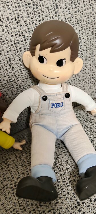 ペコちゃんとポコくんの人形（美術品・骨董品）の商品画像 - 査定依頼日：2026年8月3日 - 最高査定価格：1,000円