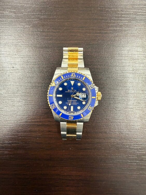 ロレックス サブマリーナー 116613LB（高級時計）の商品画像 - 査定依頼日：2025年2月20日 - 最高査定価格：1,850,000円