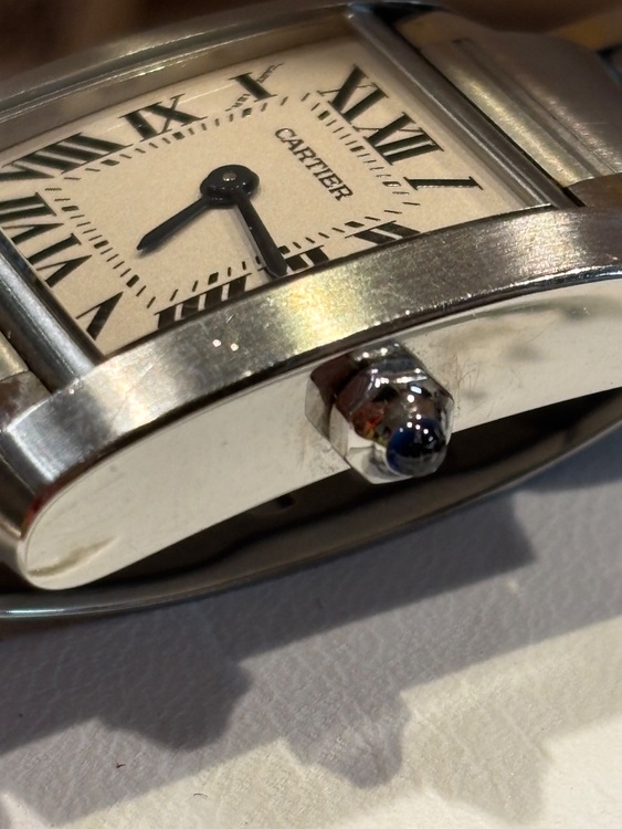 TANK FR PM ACIER Q（高級時計）の商品画像 - 査定依頼日：2025年11月14日 - 最高査定価格：400,000円