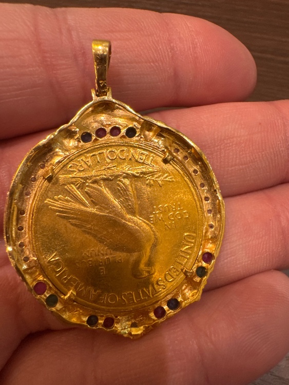 インディアンコインペンダント（金・貴金属）の商品画像 - 査定依頼日：2026年2月17日 - 最高査定価格：100,000円