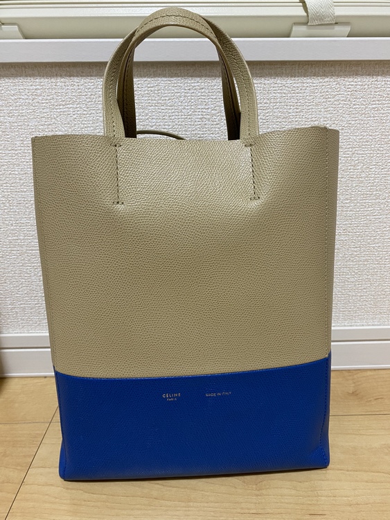 ｾﾘｰﾇ　ﾊﾞｰﾃｨｶﾙ 　ｶﾊﾞ ｽﾓｰﾙ 　2WAYﾊﾝﾄﾞﾊﾞｯｸﾞ　ﾌﾞﾙｰ/ｸﾞﾚｰ（ブランドバッグ）の商品画像 - 査定依頼日：2021年10月8日 - 最高査定価格：55,000円